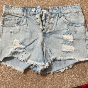 Forever 21 denim shorts